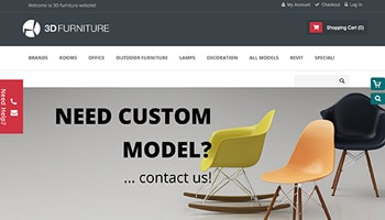 3dfurniture home page web site