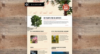 LAUBWERK home page web site