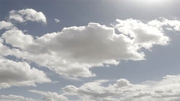 Video footage of time lapse clear sky with stratocumulus [4K]