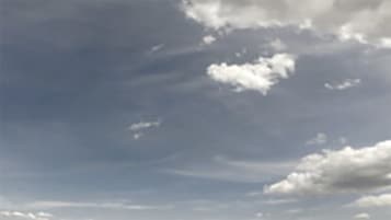 Video footage of time lapse cloudy sky with cumulus [4K]