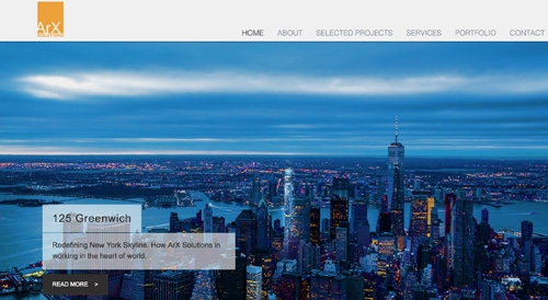arxsolutions home page web site