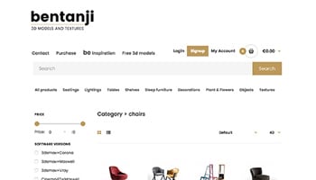 bentanji home page web site