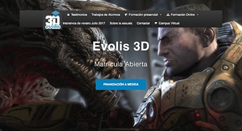 evolis3d home page web site
