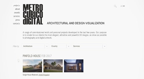 metrocubicodigital home page web site