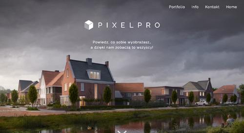 pixelpro home page web site
