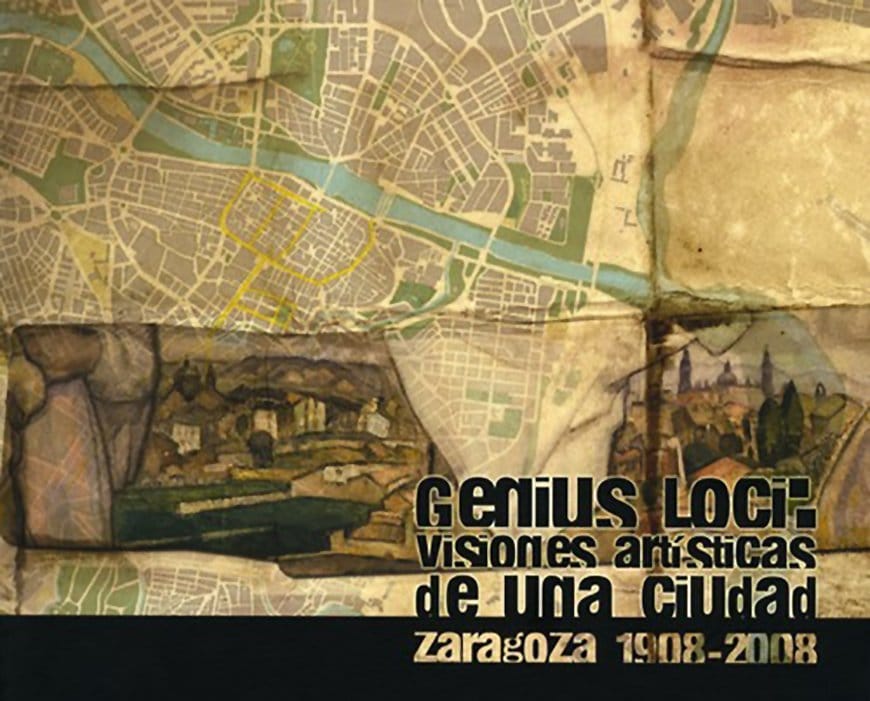 Cover of the exhibition book Genius Loci