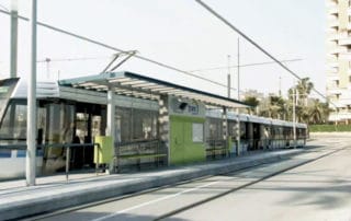 Tramway TRAM BADIA at Palma de Mallorca