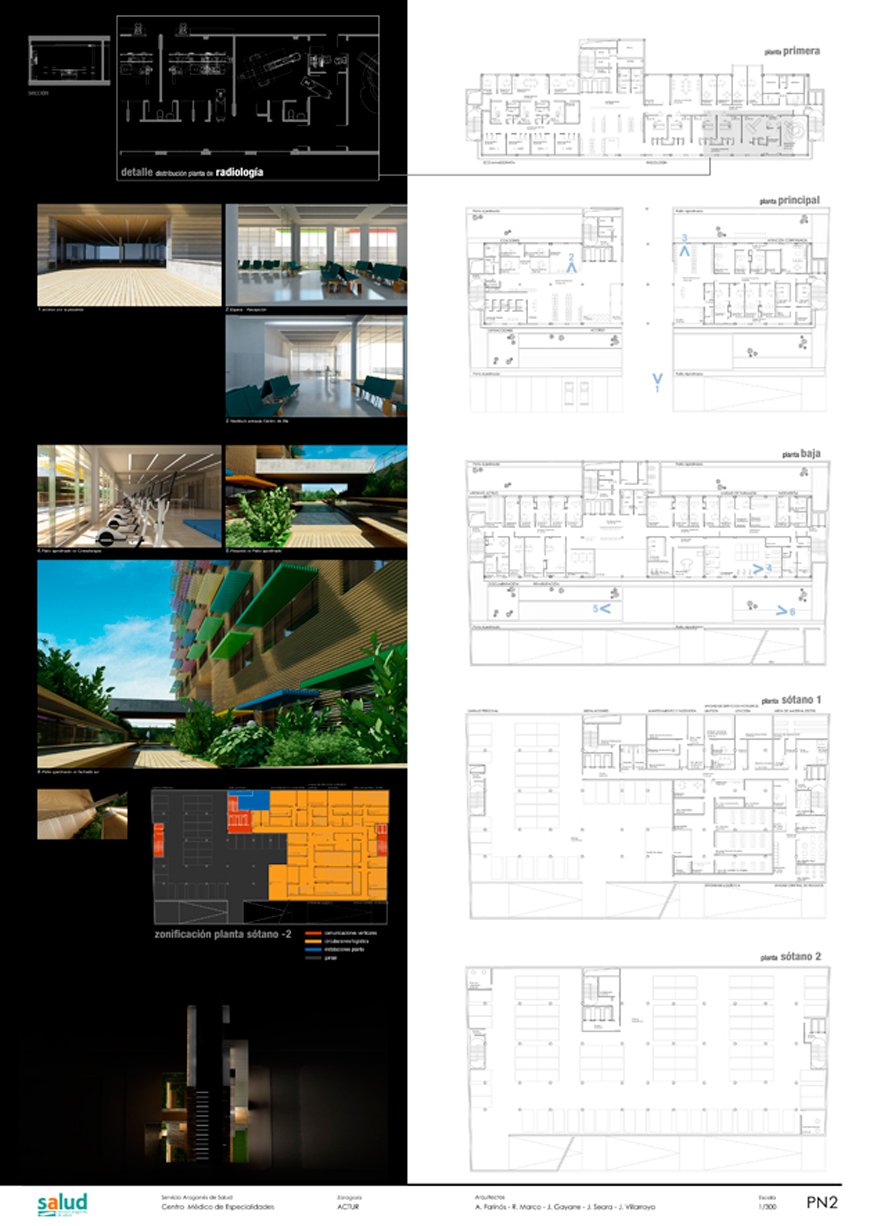 Architectural proposal for a contest by GAYARRE infografia